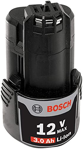 Bosch Professional GBA 12V - Batería de litio (1 batería x 3.0 Ah, 10,8V / 12V)