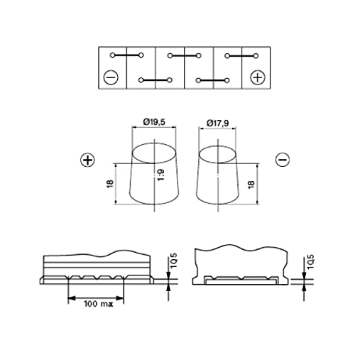 Bosch S5A08 Batería de Automóvil, 12V, 95A/h-830A