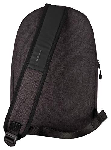 Bugatti Universum Mochila Bandolera Tablet 10 Pulgadas para Hombre y Mujer, Pequeña - Negro