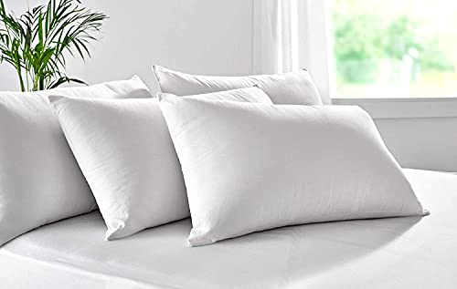 Bypillows Almohada de Fibra Hueca siliconada Pack de 2x75 cms, Tacto Pluma, AMF752