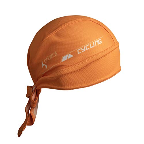 Cabirol Gorro Bandana Ciclismo - Classic (Naranja)