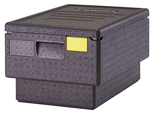 CAMBRO - Contenedor isotérmico de uso profesional, apilable con apertura superior para recipietnes GN 1/1 de 20 cm profundidad.