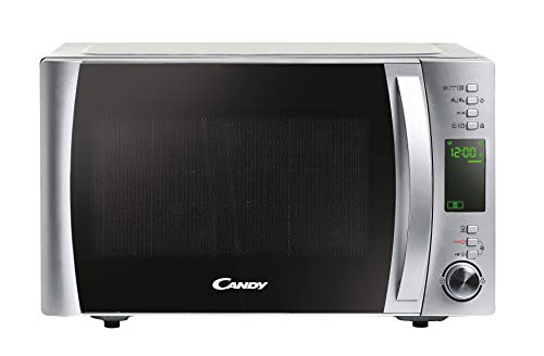 Candy X-Range CMXG22DS/ST Microondas con grill, Capacidad 22l, Accesorio para vapor, 40 programas, 5 Niveles de funcionamiento, Potencia 1250W, Inox