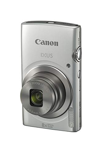 Canon IXUS 185 - Cámara compacta de 20 MP (pantalla de 2.7", Digic 4+, 16x ZoomPlus, vídeo HD, modo Smart Auto, Date Button, Easy Auto) plata