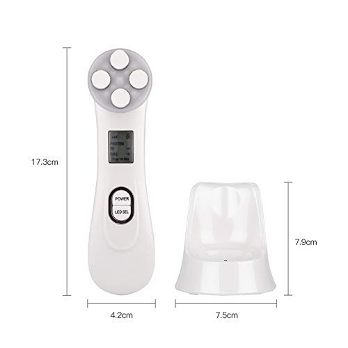 Cara Piel EMS Mesoterapia electroporación RF Radio Frecuencia Facial LED Photo Dispositivo de Cuidado de la Piel Cara Levantamiento Apriete la Herramienta de Belleza