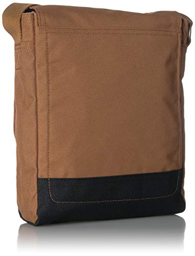 Carhartt Crossbody Bag, Bolsa de mensajero de equipaje para Mujer, Brown, OFA