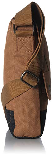 Carhartt Crossbody Bag, Bolsa de mensajero de equipaje para Mujer, Brown, OFA