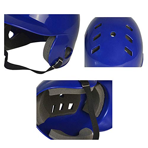 Casco de béisbol Casco de bateo protección binaural Seguridad ventilación antiimpacto Ajustable no es fácil de caerse Adecuado para competiciones Deportivas Juveniles