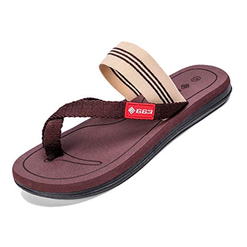 Chanclas Hombre Ortopédicas Verano,Zapatillas Flip Flops Sandal Zapatos de Playa y Piscina, para Tratamiento, Hallux valgus, Juanete, Fascitis Plantar, Zapatillas de Moda de Verano