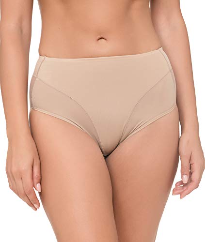 Channo Braguitas Midi Efecto Faja. Modelo Transparente Que no Marca. con Efecto Tanga Pack de 3 Bragas (Pack A, S)