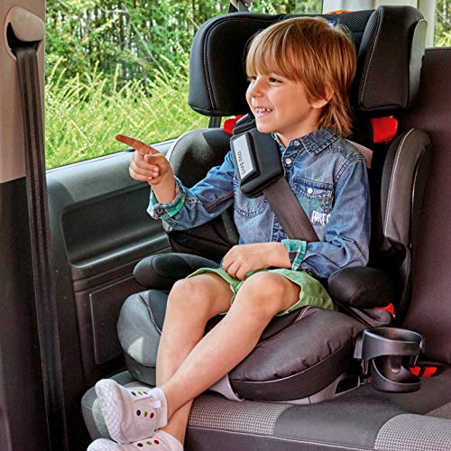 Chicco Oasys 23 FixPlus EVO Silla Coche ISOFIX Reclinable Grupo 2/3 Niños 15-36 kg, de 3-12 Años, Fácil de Instalar, con Protección Lateral, Safe Pad, Ajustable en Altura y Anchura - Negro (Jet Black)