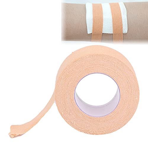 Cinta Atlética Autoadhesiva, Tira De Calafateo Autoadhesiva Agradable Para La Piel, Transpirable, Suave Para Oficina, Para Curar Heridas En El Hogar(Color de piel 2,5 cm * 5 m (1 rollo))