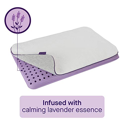 Clevamama Almohada Para Niños Con Esencias De Lavanda Para Un Sueño Relajante, A Partir De 3 Años, color Blanco, 600 g