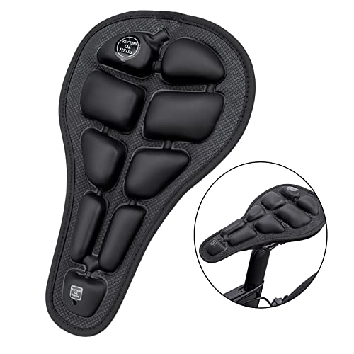 Colcolo Bicicleta Comfort Soft Cojín Sillín Funda de Asiento Camping Ciclismo