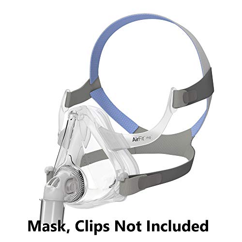 Correa de arnés de CPAP compatible con la máscara de CPAP Airfit F20 de Resmed - Reemplazo de la correa para AirFit F20 de ResMed - Correa de arnés de CPAP para AirFit F20(máscara, clips no incluidos)