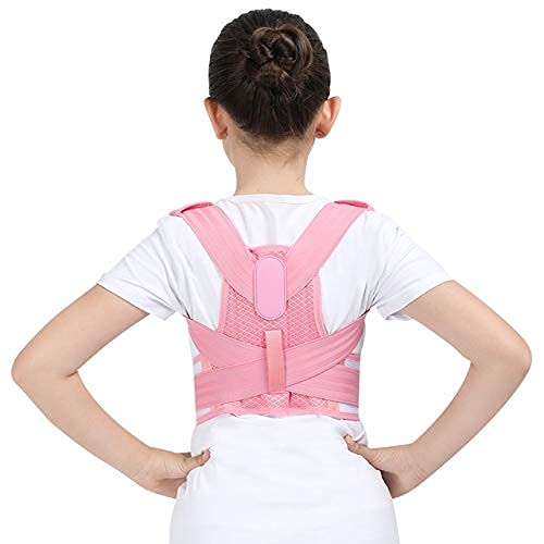 Corrector de postura Corrector de postura ajustable para niños Cinturón de soporte para la espalda Corsé ortopédico para niños para niños Columna vertebral Espalda Lumbar Tirantes de hombro Soporte de