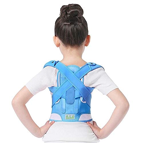 Corrector de postura Corrector de postura ajustable para niños Cinturón de soporte para la espalda Corsé ortopédico para niños para niños Columna vertebral Espalda Lumbar Tirantes de hombro Soporte de