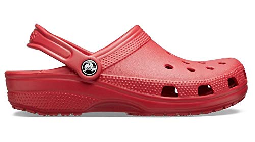 Crocs Classic Clog Unisex Adulta Zuecos, Rojo (Pepper), 39/40 EU