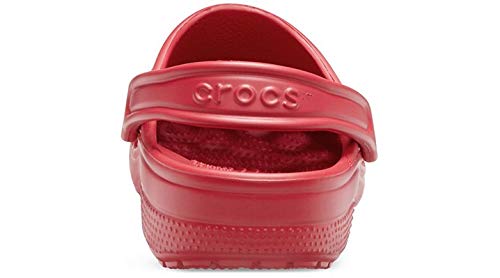 Crocs Classic Clog Unisex Adulta Zuecos, Rojo (Pepper), 39/40 EU