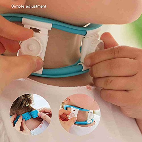 CYTT123 Ortosis Cervical rígida para niños, Soporte Cervical rígido Ajustable, Corrector de Cuello Oblicuo para bebés UNO