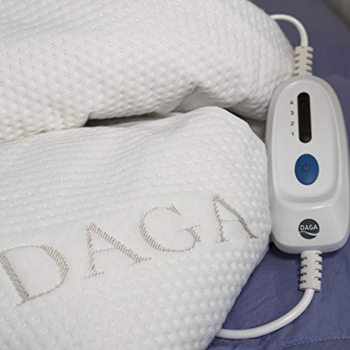 DAGA, tejido suave Calientacamas eléctrica Flexy Heat CIN PROTECT, blanco, 190x90