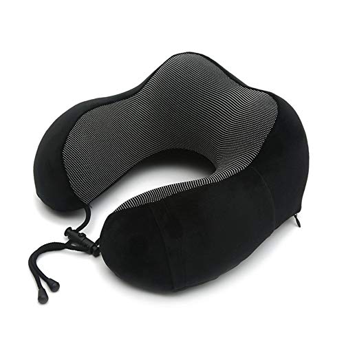 DANDELG Almohada de cuello en forma de U de espuma viscoelástica suave de viaje insertada en la columna cervical de la columna vertebral cervical