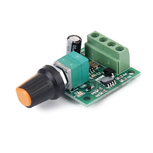 Dc Voltaje 1.8v 3v 6v 5v 12v 2a Velocidad Del Motor Controlador PWM Interruptor Ajustable