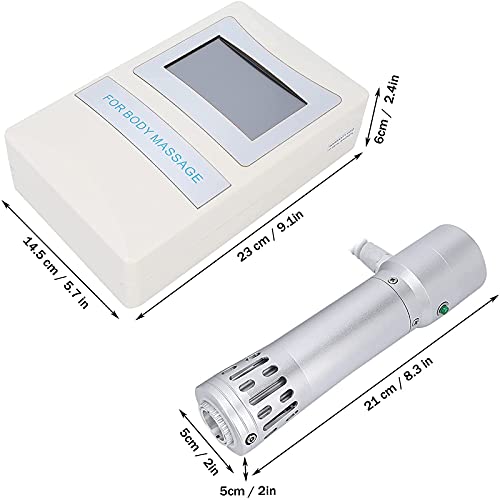 DEHOAD Máquina extracorpórea de Ondas de Choque, masajista Muscular Profundo para disfunción eréctil y Tratamiento para la disfunción eréctil con 7 Cabezales de Masaje