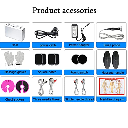 DEHOAD Masaje bioeléctrico DDS Instrumento de Fisioterapia de Pulso de Dragado Instrumento de electroterapia para el hogar Prevención del Hombro congelado, espondilosis Cervical