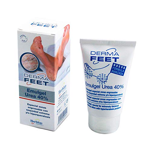 Derma Feet - Emulgel Urea 40% - Crema de Pies Reparación Profunda – Ultrahidratante - 60 ML