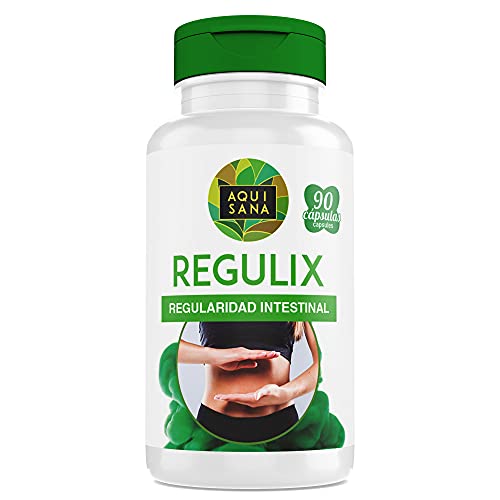 Detox 90 Cápsulas| Detox Natural| Regulix Aquisana| Detox Potente Fórmula Natural |Favorece al Sistema Digestivo| Aquisana