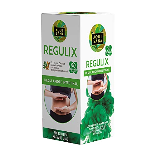 Detox 90 Cápsulas| Detox Natural| Regulix Aquisana| Detox Potente Fórmula Natural |Favorece al Sistema Digestivo| Aquisana