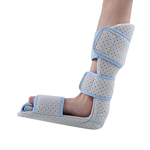 DFGH Ortopedic Pie Care Heel File Foot Brace Tobillo Correción Férula Férula Plantar Tobillo Corrección Noche Soporte Fijo de pie Fijo 707 (Color : M)