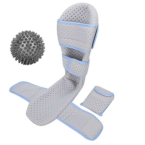 DFGH Ortopedic Pie Care Heel File Foot Brace Tobillo Correción Férula Férula Plantar Tobillo Corrección Noche Soporte Fijo de pie Fijo 707 (Color : M)