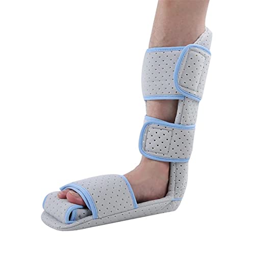 DFGH Ortopedic Pie Care Heel File Foot Brace Tobillo Correción Férula Férula Plantar Tobillo Corrección Noche Soporte Fijo de pie Fijo 707 (Color : M)