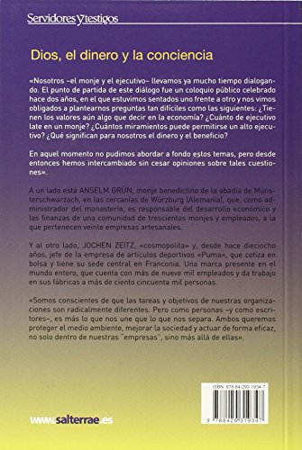 Dios. El Dinero y La Conciencia: Diálogo entre un monje y un alto ejecutivo: 124 (Servidores y Testigos)