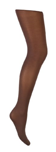 disée Damen Strumpfhose glänzend, extra weich, Gr. 40/42,(M) Braun (african brown 847)