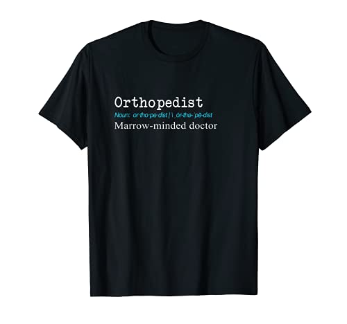 Divertido Ortopedista Diccionario Definición Regalo Camiseta