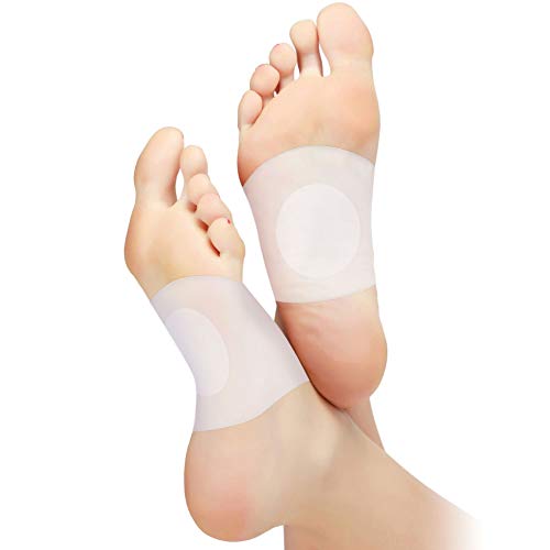 DOACT Arch Support Almohadillas de Bóveda de Gel Suave, Soporte de Bóveda Para Mujeres y Hombres, Soporte de Arco Para el Alivio Del Dolor en Los Pies Fascitis Plantar Pies Planos Arco Alto 2 Pares