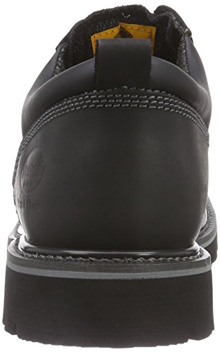 Dockers 23DA005 - Zapatos de cordones de cuero para hombre, color negro, talla 43