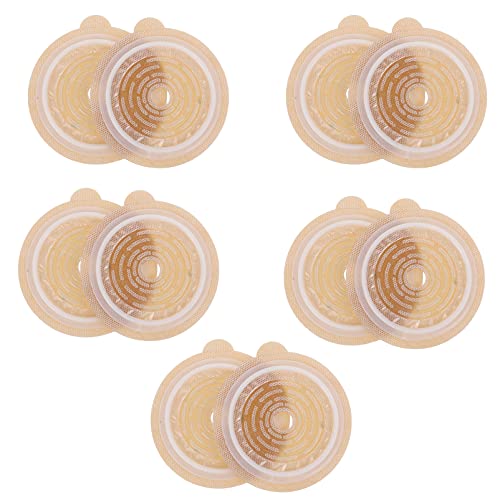 DOITOOL 5pcs Ostomy Bag Anillos Cómodo Reemplazo Ostomía Anillos Suministros Médicos