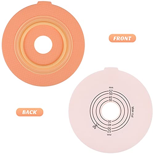 DOITOOL Anillo de barrera de ostomía profesional con tiras de anillo de estoma de hidrogel, anillo de estomía para el hogar, tienda de 57 mm