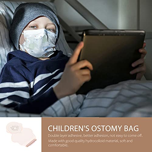 DOITOOL Bolsas de Colostomia Bolsas de Ostomia para Niños Bolsas de Colostomia Escurribles para Niños Colección de Heces para Bebés Bolsa de Fístula Bolsa para El Cuidado de Estoma de