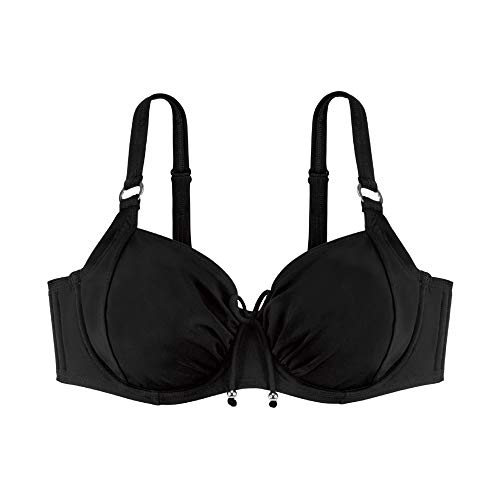 Dorina D17026A, Parte Superior de Bikini Para Mujer, Negro (Black), 110C