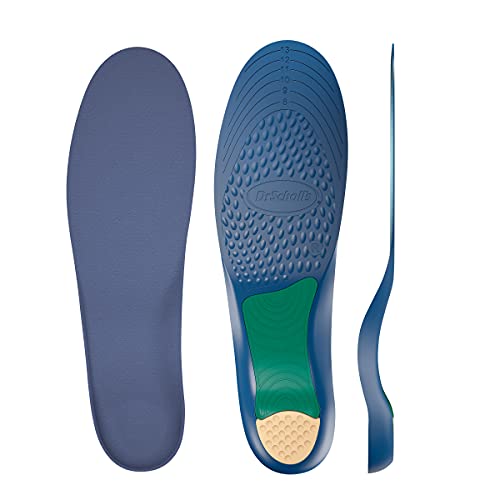 Dr. Scholl 's Dolor Alivio Ortopédica para Dolor de Baja Espalda para Hombre, 1 Par, Talla 8-14 187003 , Hombres, 1 Pair (New), 1