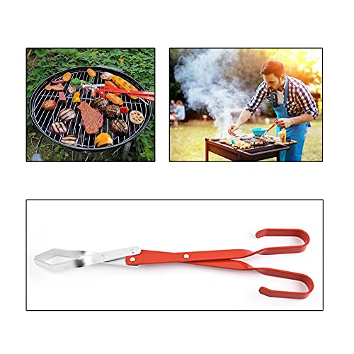 DYWW Forma De Tijeras De Barbacoa Pinzas De Tijera Barbacoa De Acero Inoxidable Pinzas De Tijera para Barbacoa Tijeras para Barbacoa Resistentes Al Calor para Cocinar Y Hornear con Parrilla De Cocina