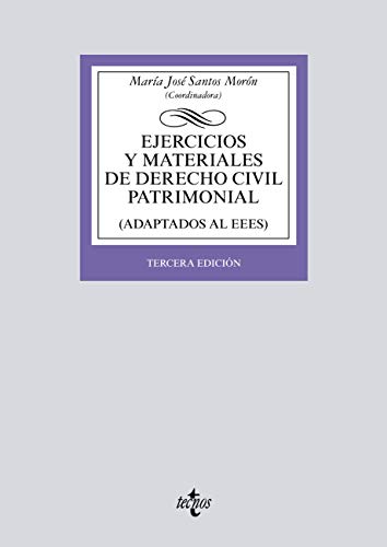 Ejercicios y materiales de Derecho Civil Patrimonial: Tercera edición (Derecho - Biblioteca Universitaria de Editorial Tecnos)