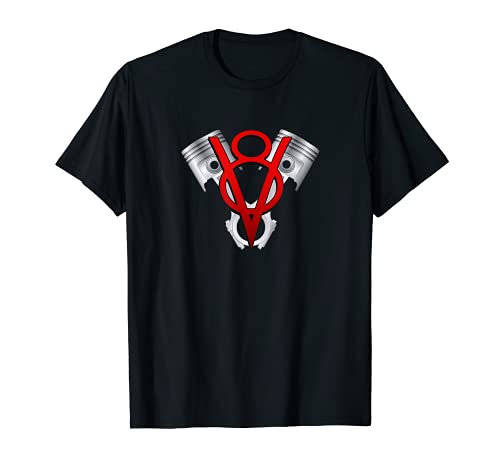 El coche del músculo motor V8 americano Camiseta