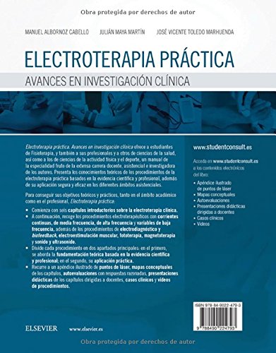 Electroterapia Práctica. Studentconsult En Español: Avances en investigación clínica