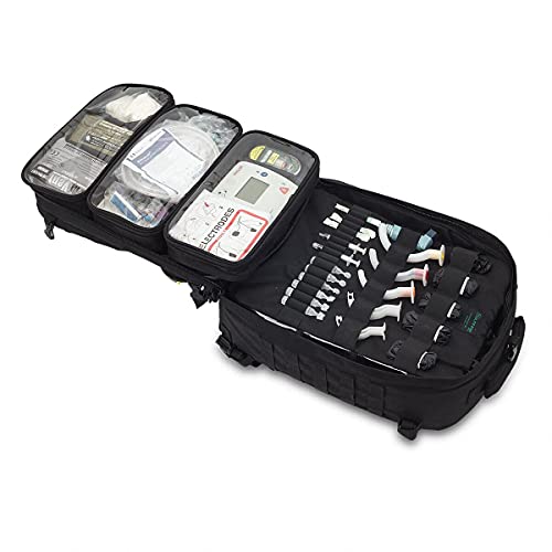 Elite Bags QVM-00065/08 - Paramed'S Mochila Táctico-Sanitaria De Rescate, Negro